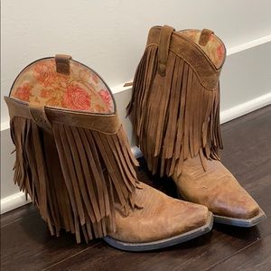 Ariat fringe cowboy boots